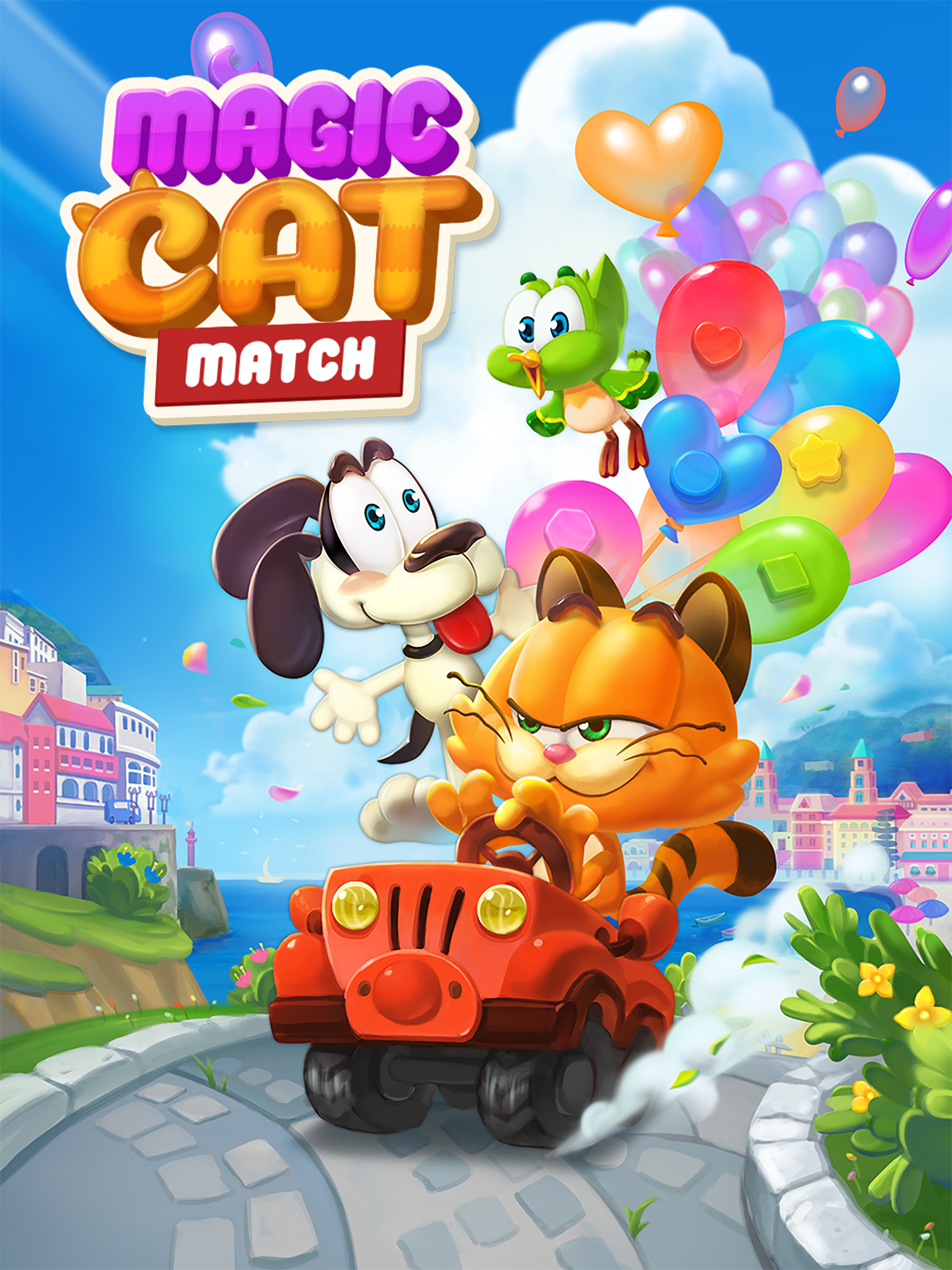 Magic Cat Match Game Screenshot