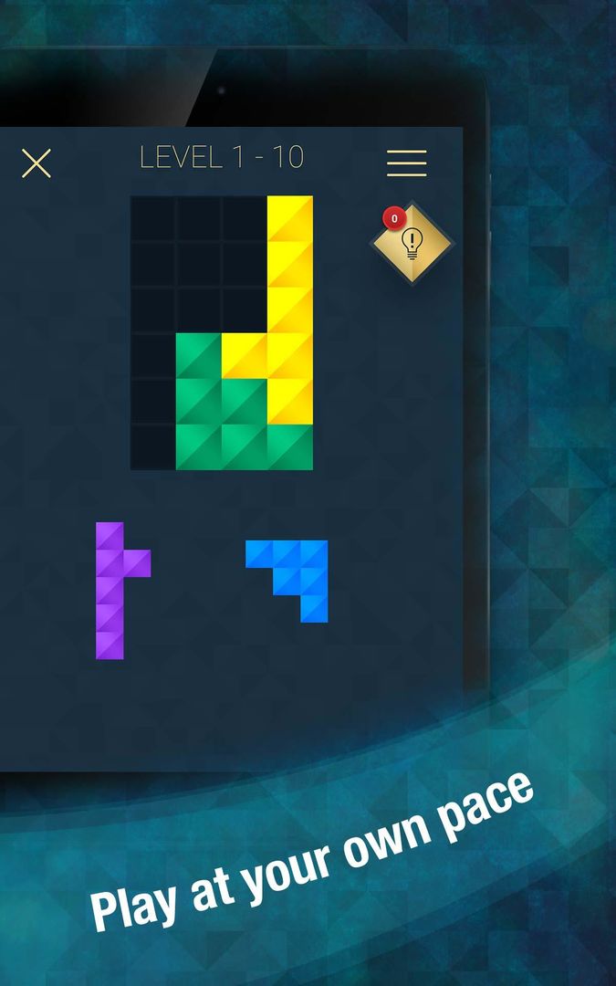 Screenshot of Infinite Block Puzzle