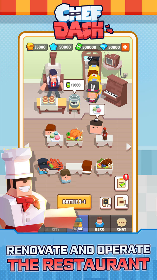 Screenshot of Chef Dash!