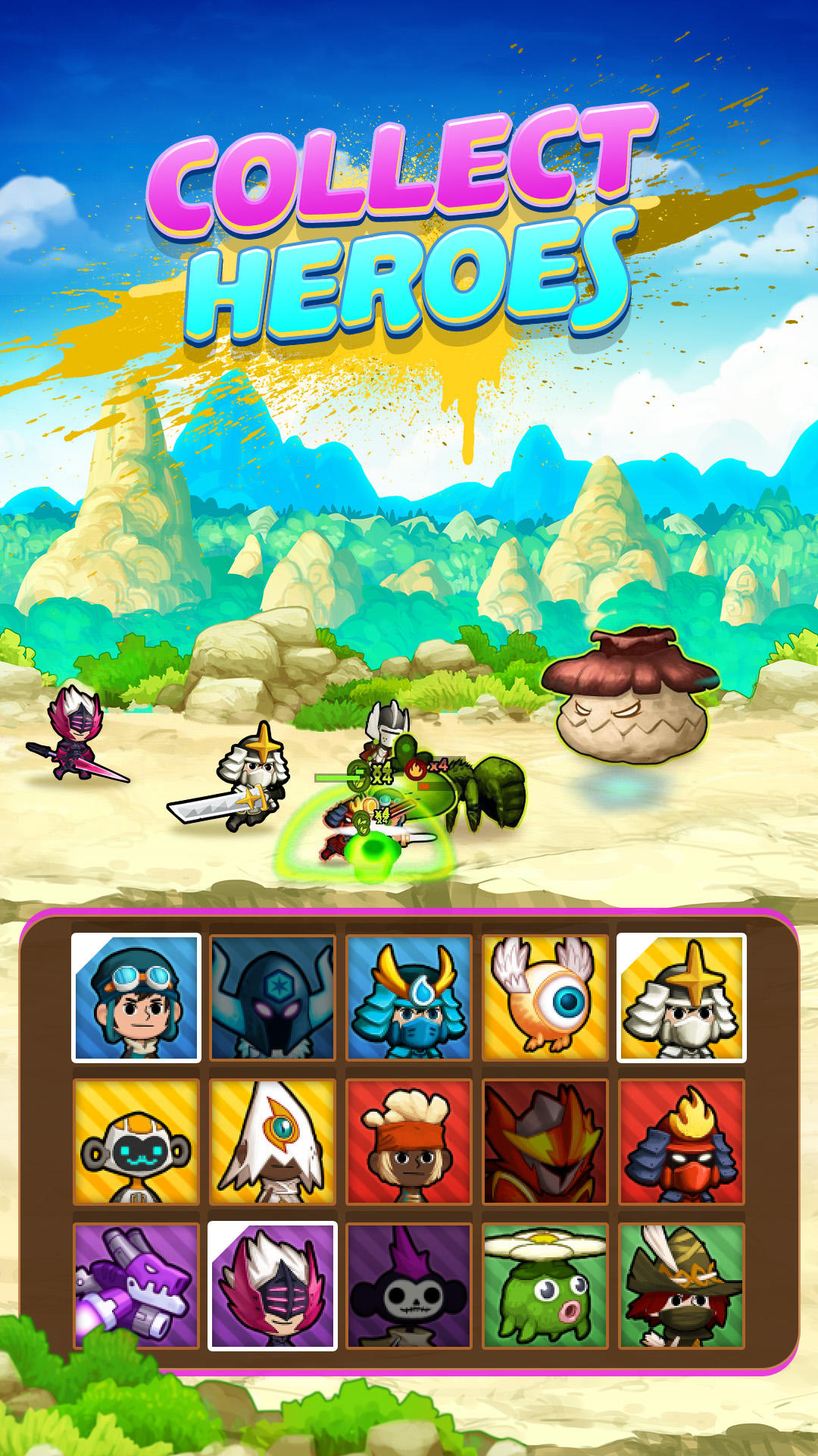 Crush Them All - PVP Idle RPG Game Screenshot