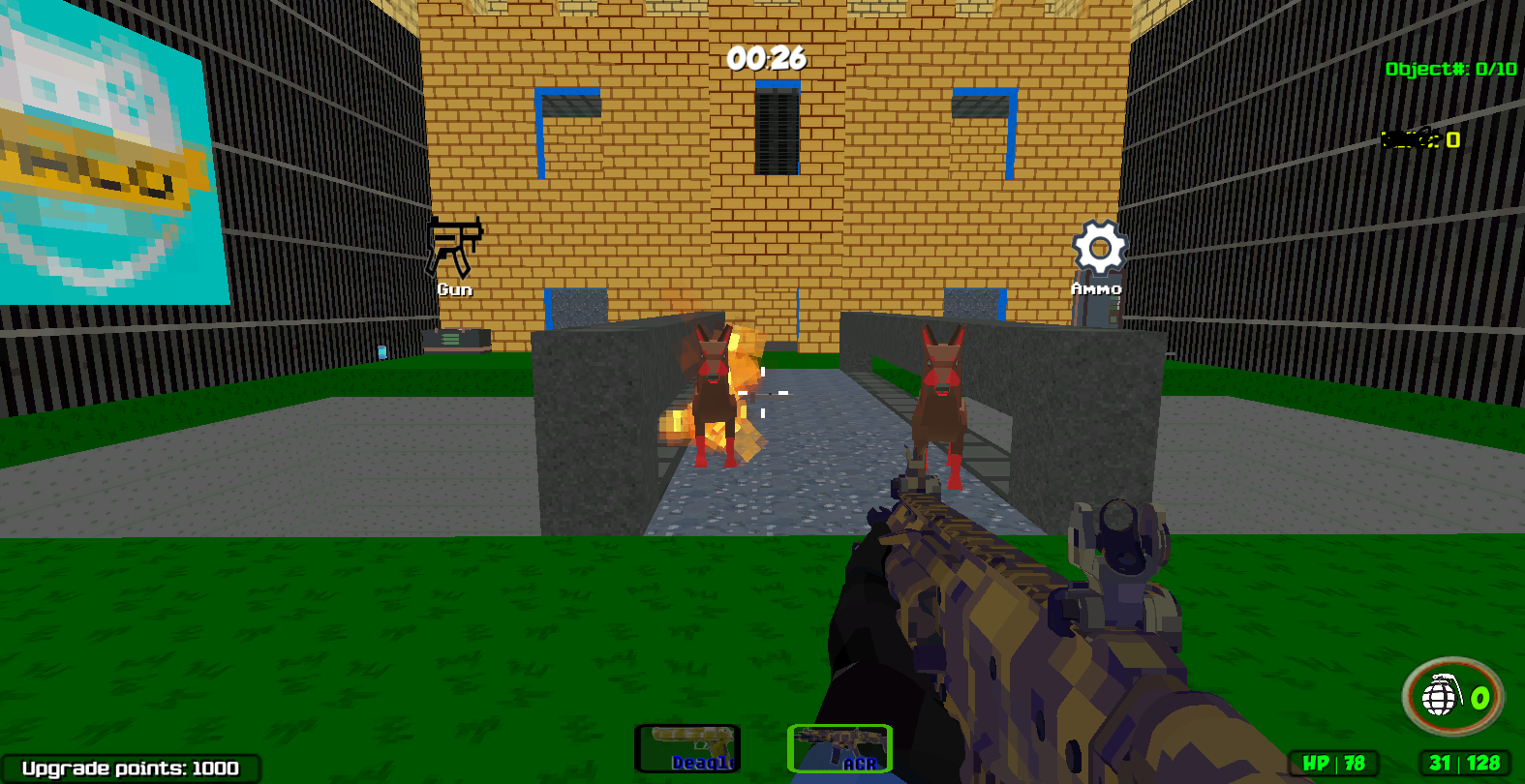 Blocky Combat Swat Offline Game Screenshot