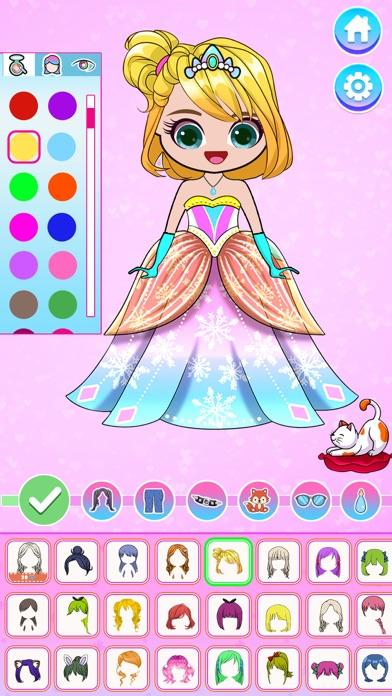 Dress Up Doll Games Game Screenshot