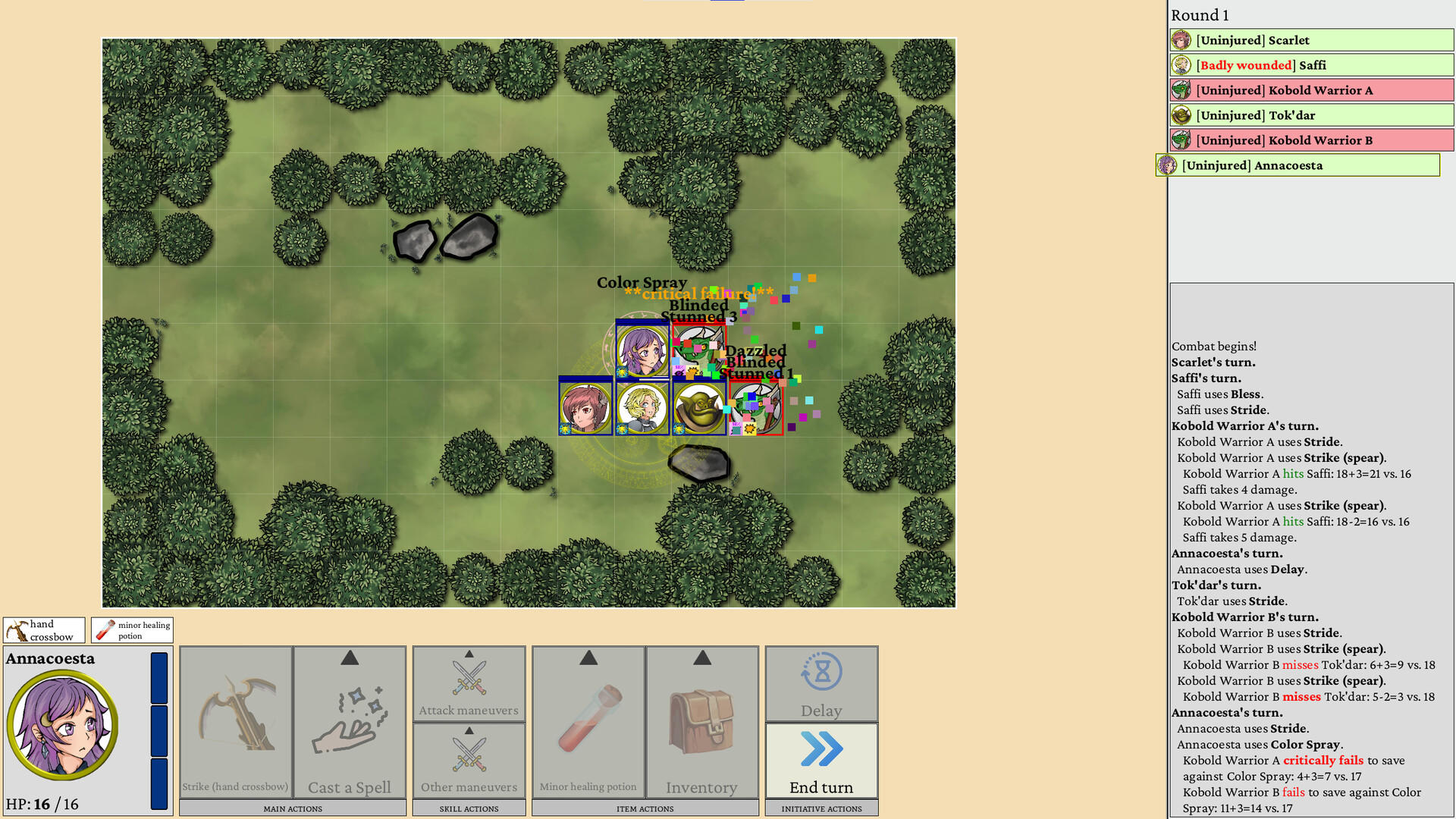 Dawnsbury Days screenshot game