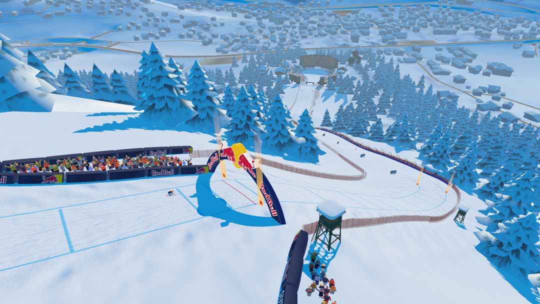 Ski Challenge ภาพหน้าจอเกม