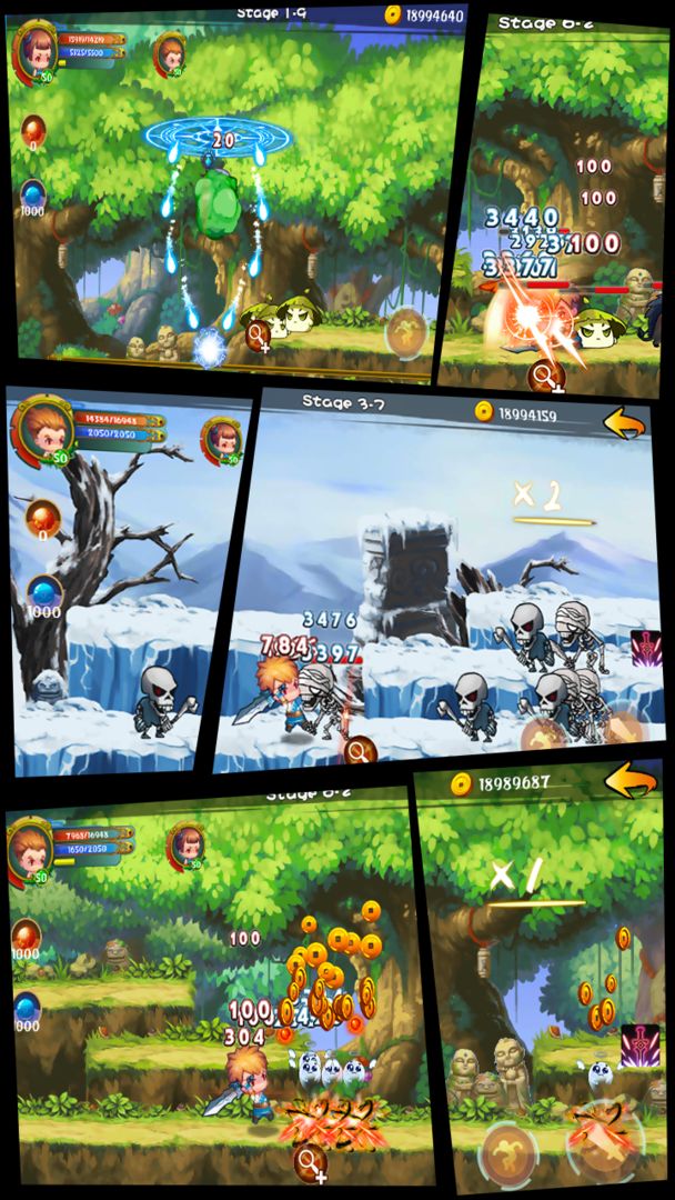 Screenshot of Soul Warriors: Heroes War