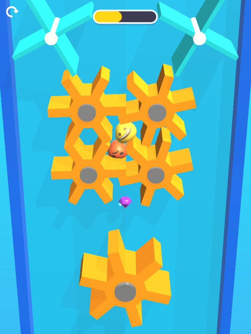 Emoji Race 3D screenshot game