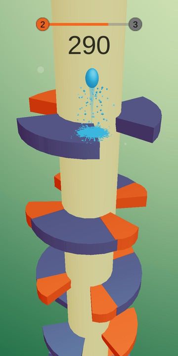 Screenshot 1 of Bouncy Ball Spiral 1.0.0