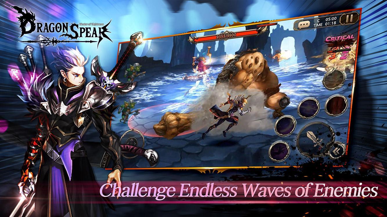 Dragon Spear Game Screenshot
