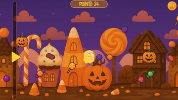 Halloween Candy Ghost Game Screenshot