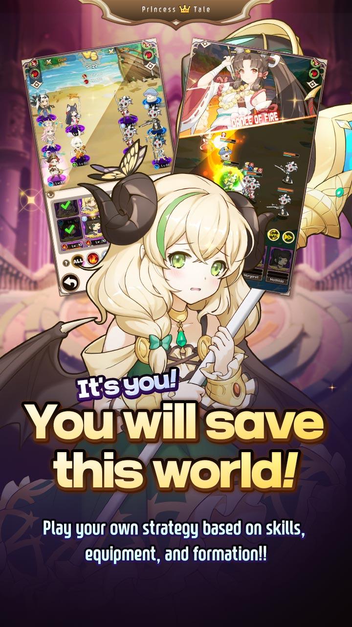 Cuplikan Layar Game Princess Tale