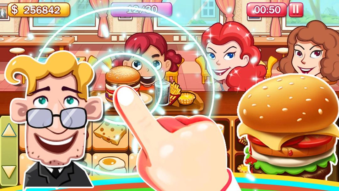 Burger Tycoon ภาพหน้าจอเกม