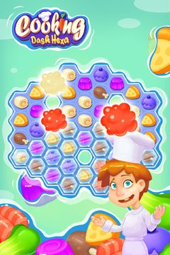 Cooking Dash Hexa Game Screenshot