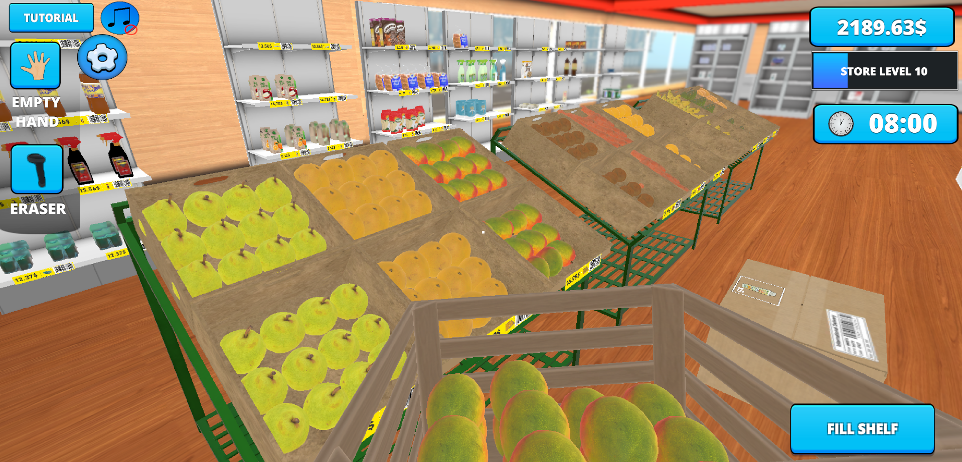 Screenshot of Retail Store Simulator