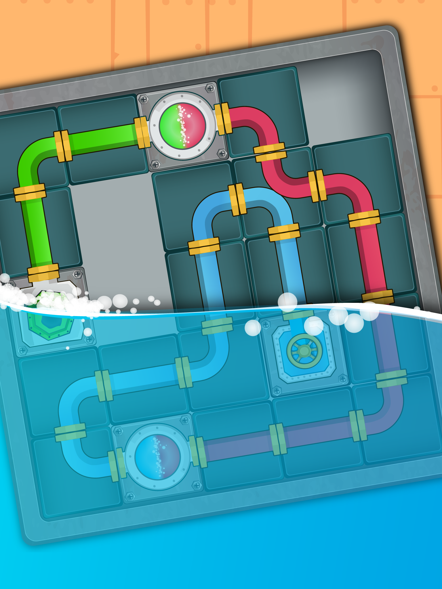 Screenshot of Unblock Water Pipes