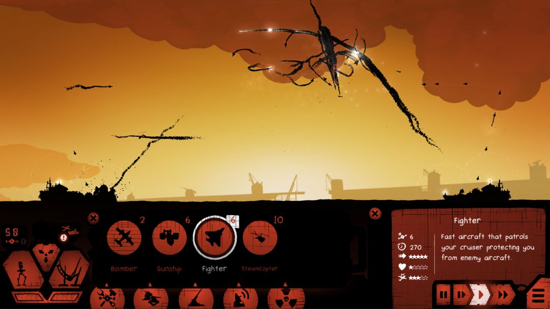 Screenshot of Battlecruisers