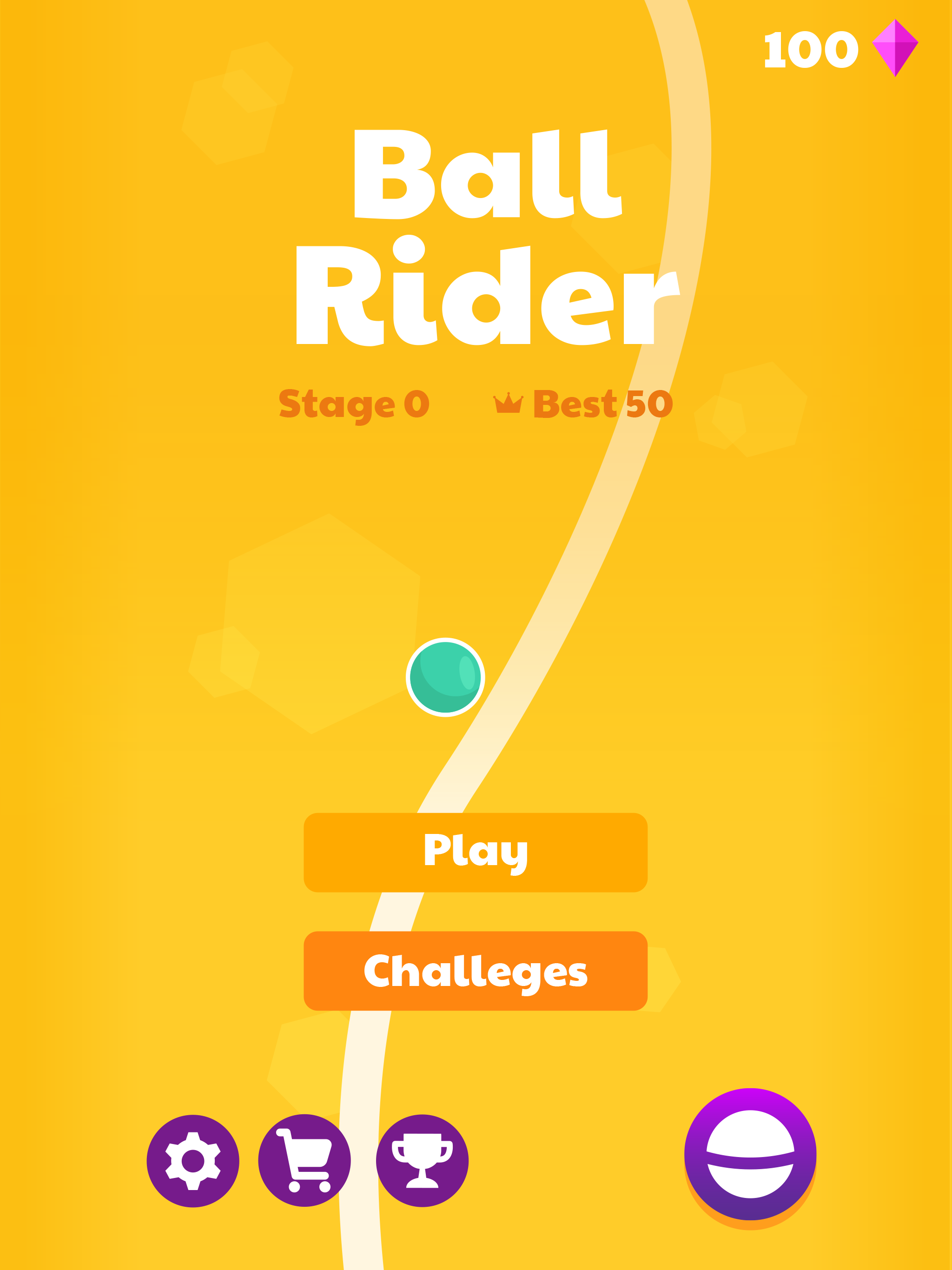 Ball Rider Game Screenshot