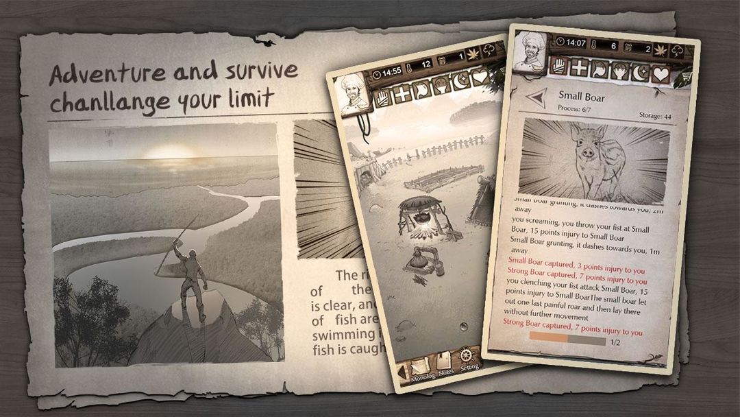 Survival: Man vs. Wild - Island Escape 게임 스크린 샷