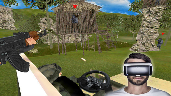 VR 前线 射手 战争 -  抗 恐怖分子 游戏 Best shooter terror games Game Screenshot