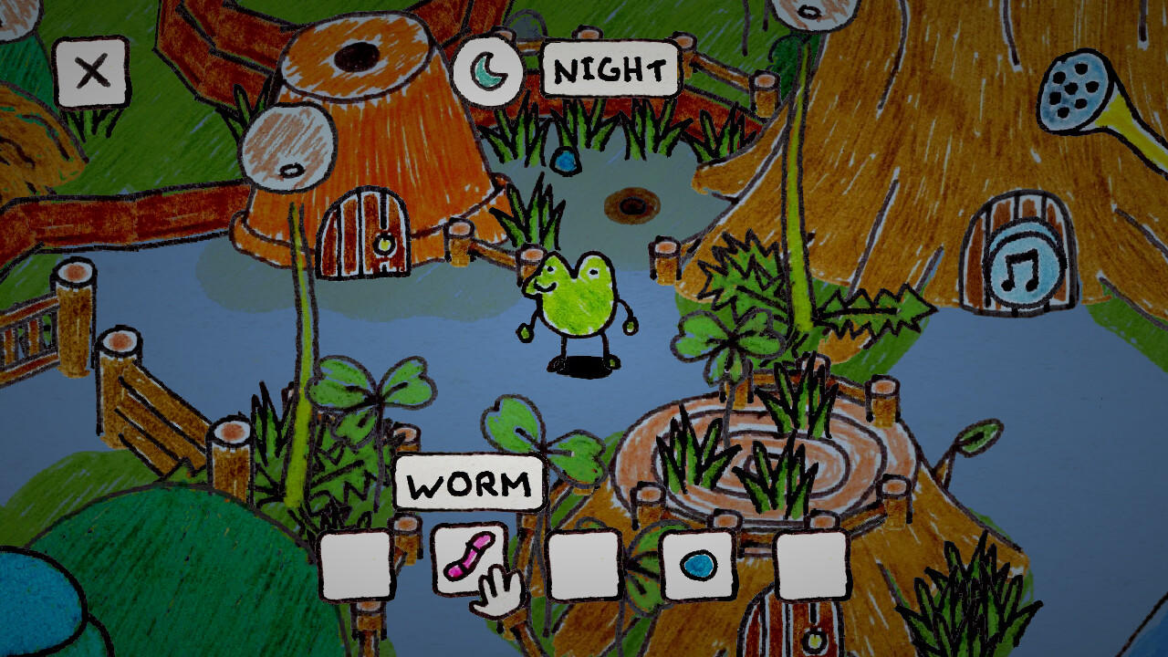 Screenshot of Frog's Adventure