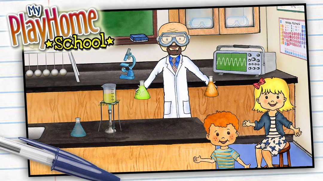 My PlayHome School screenshot game