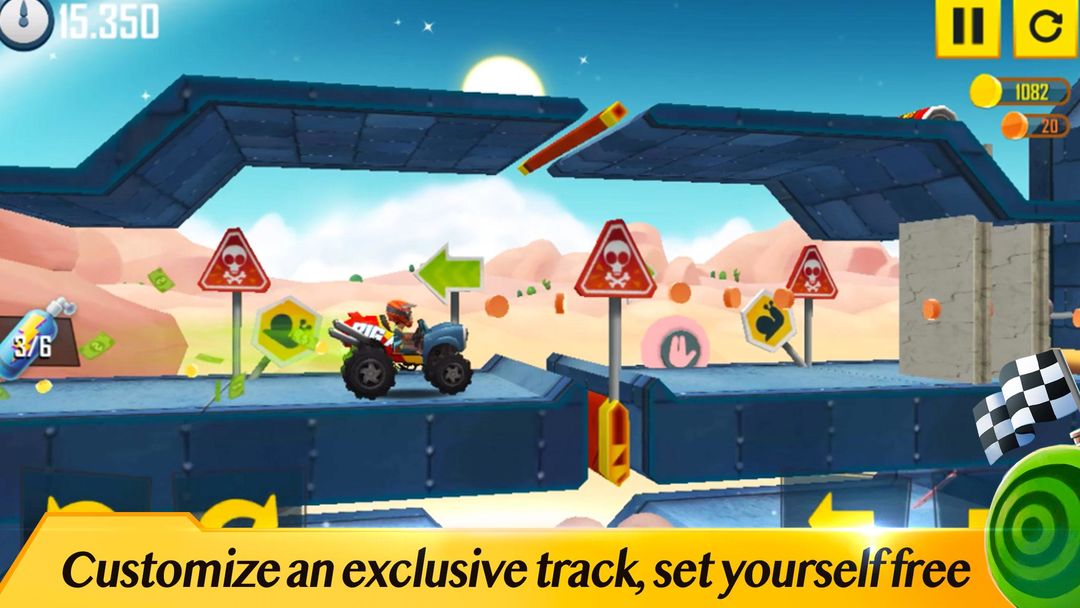 Motocraft screenshot game