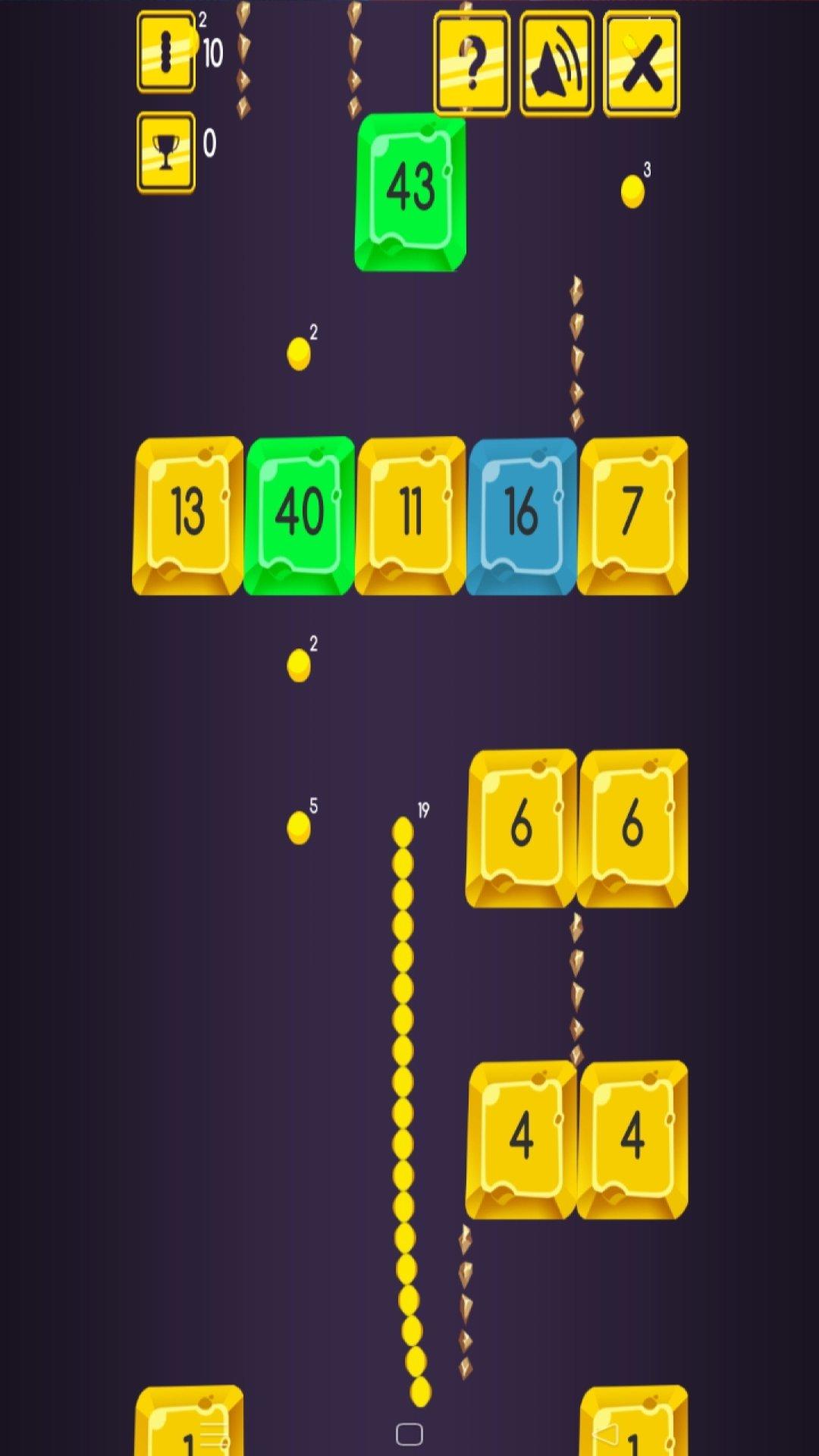 Скриншот игры Snake Games: Snake VS Block