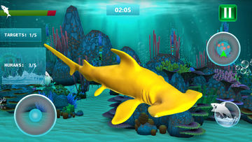 Shark Attack Sim: Hunting Game Game Screenshot