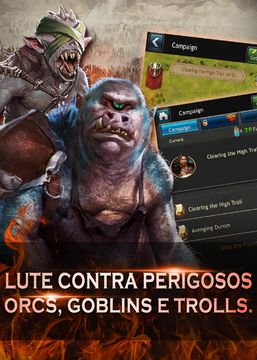 Captura de Tela do Jogo Elfos vs anões