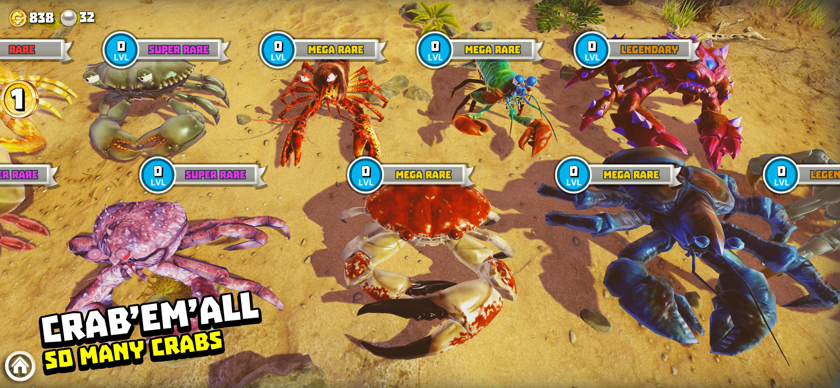 King of Crabs Game Screenshot