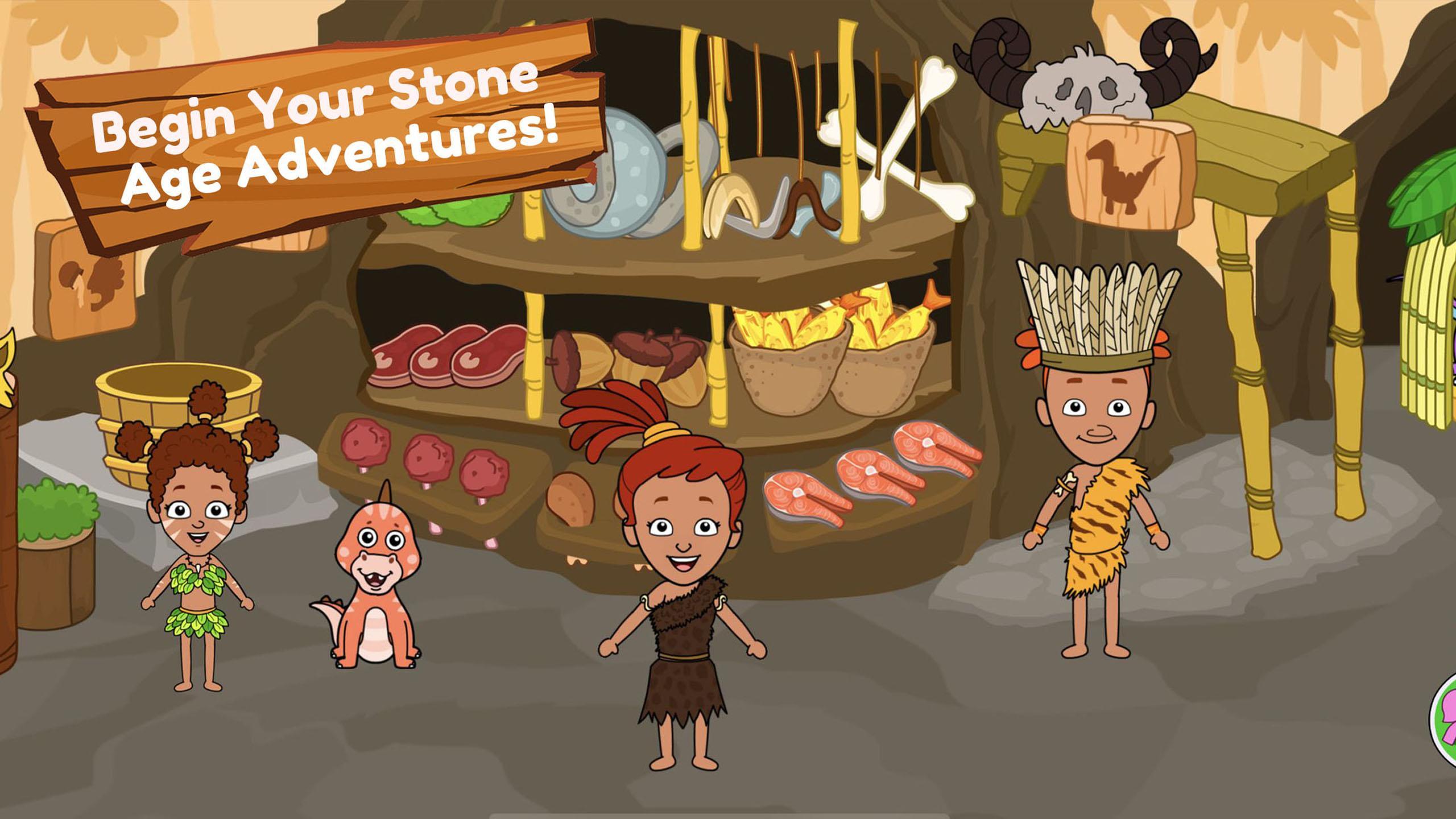 Screenshot of Caveman Games World for Kids