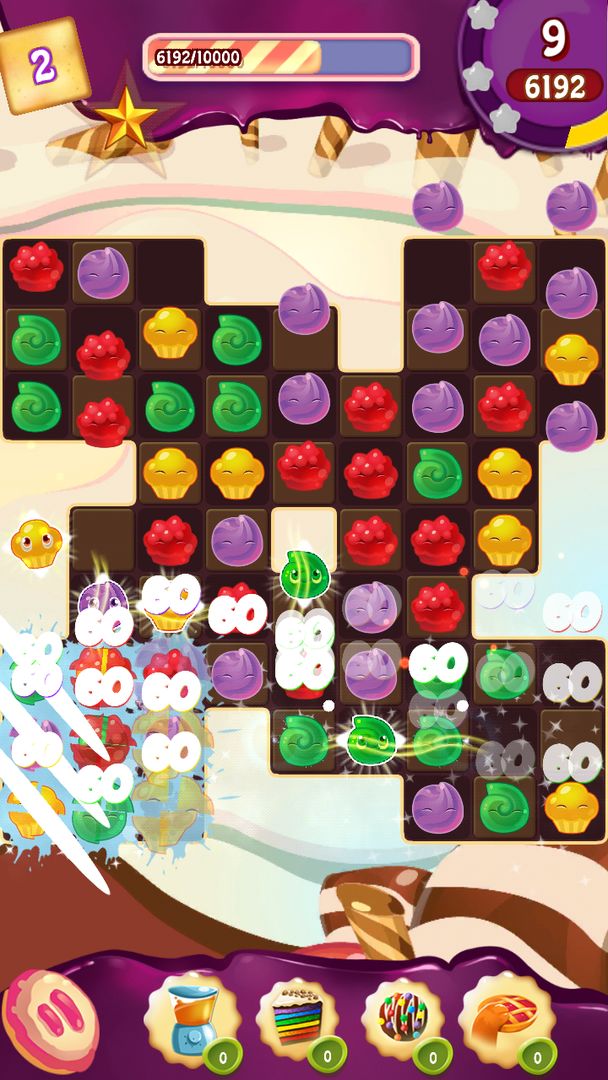 Screenshot of Cupcake Smash: Cookie Charms