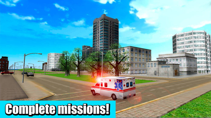 Ambulance Driver: Simulator 3D遊戲截圖