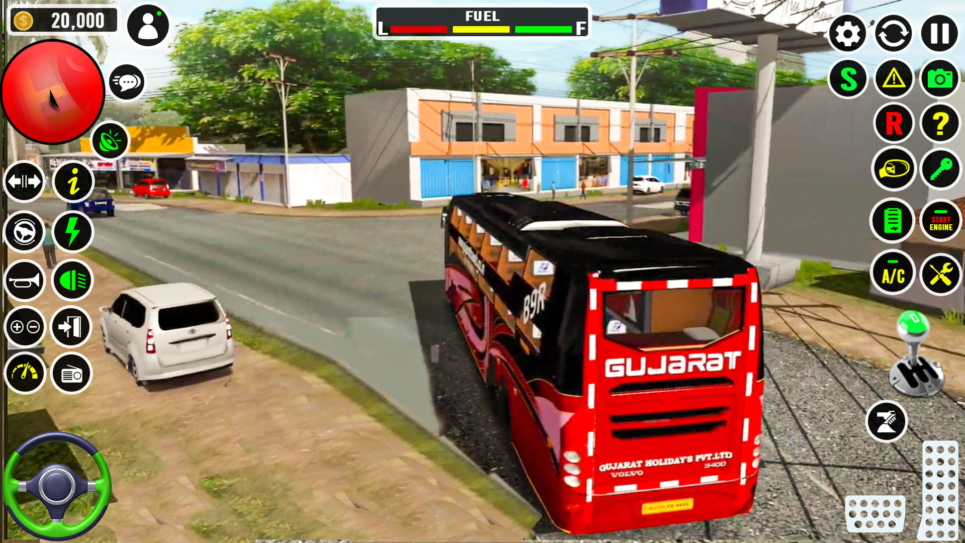 Modern Coach Bus Simulator 3D Game Screenshot