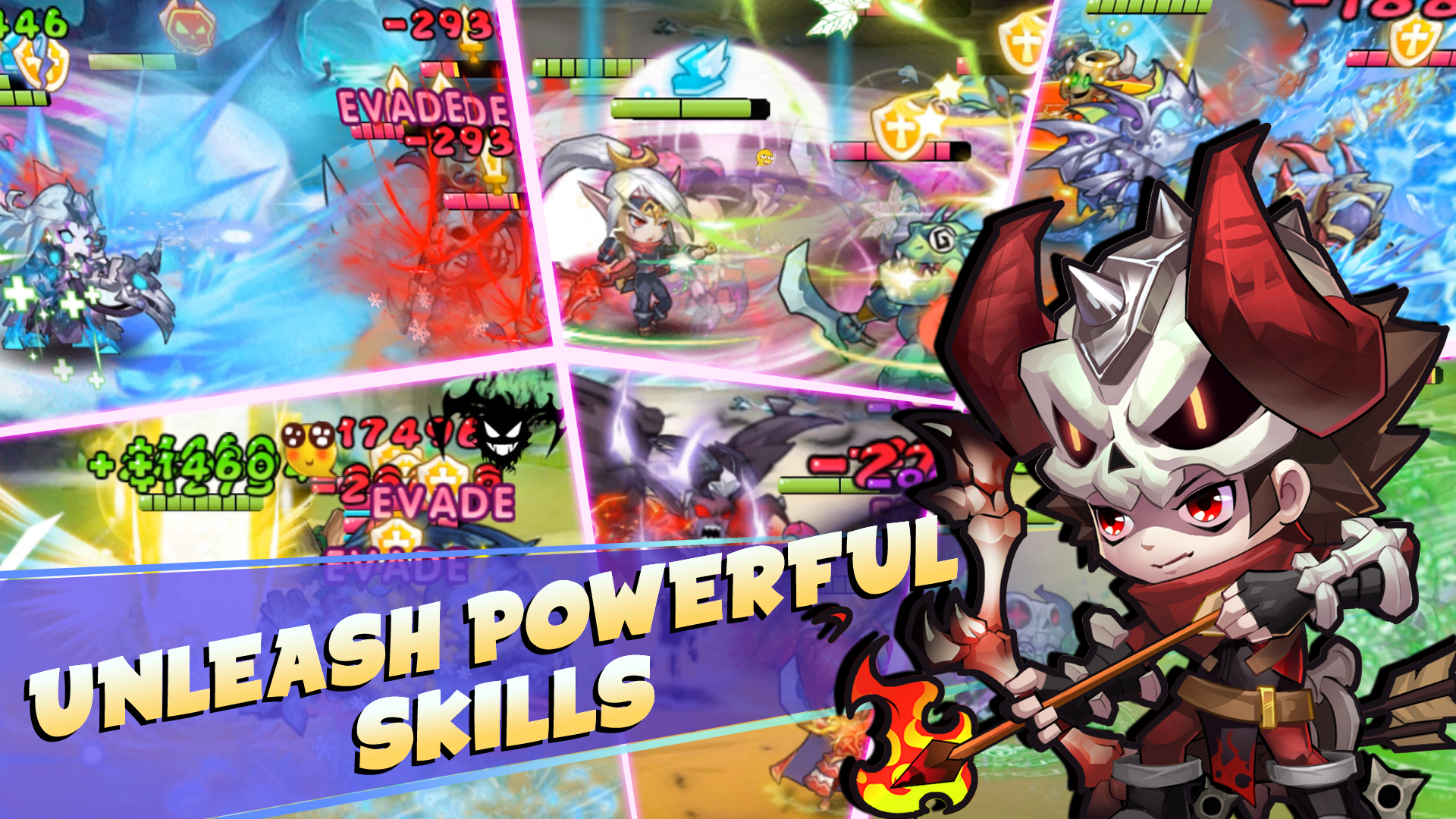 Guardians Clash - An Epic Mobile Fantasy RPG ภาพหน้าจอเกม