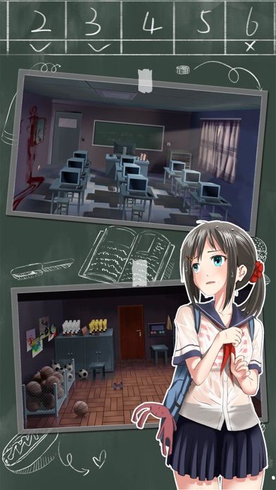 방탈출:예쁜 소녀 학교 모험 게임(Escape School) 게임 스크린 샷