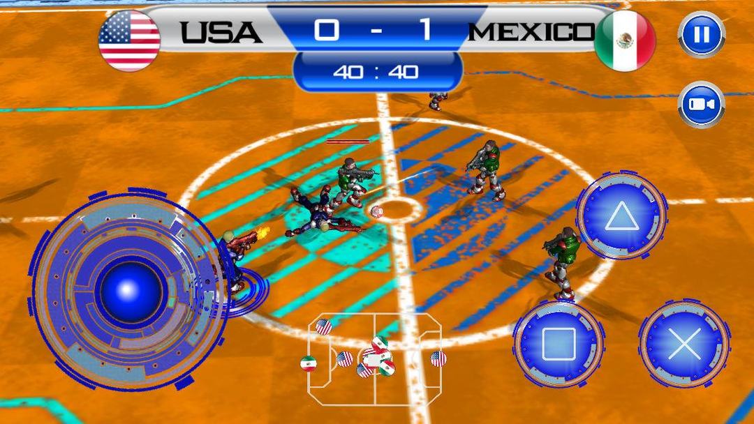 Screenshot of Future Soccer Battle