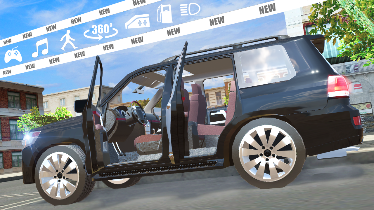 Offroad Cruiser Simulator Game Screenshot