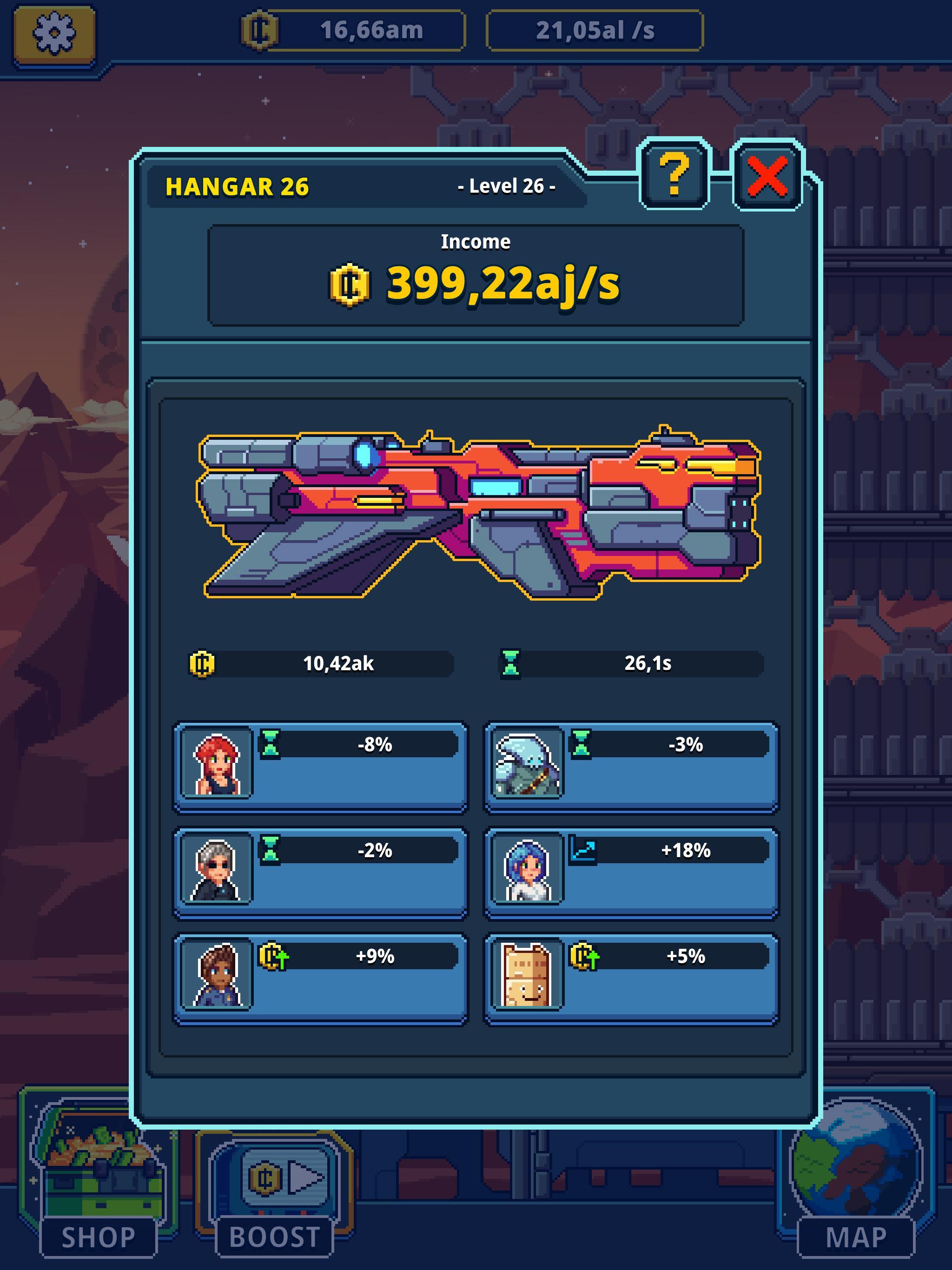 Idle Space Manager Game Screenshot
