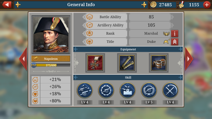 European War 6: 1804 Game Screenshot