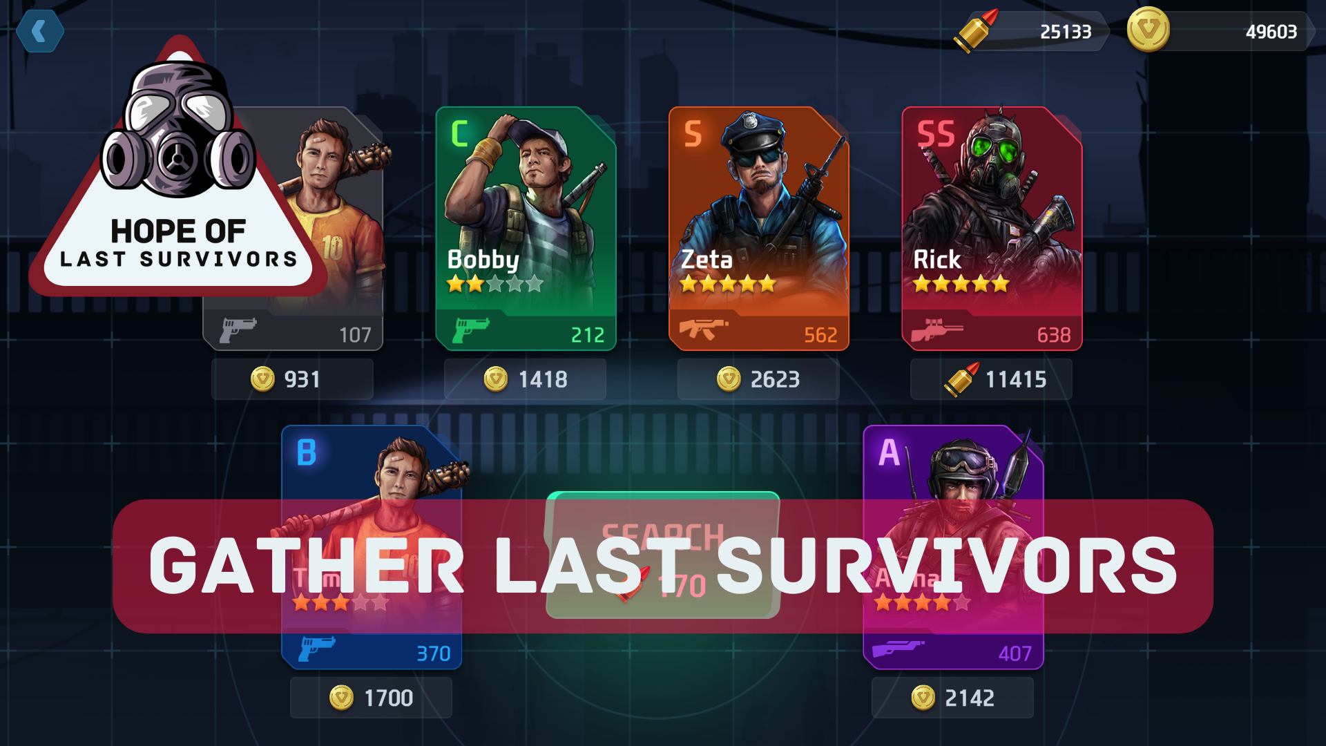 Hope Of Last Survivors ภาพหน้าจอเกม