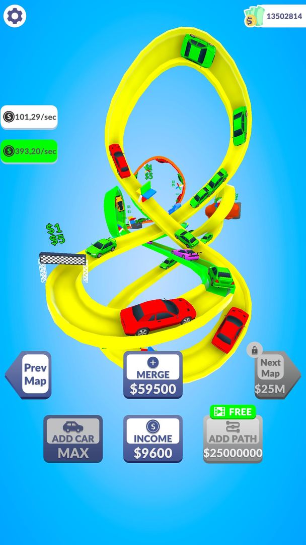 Screenshot of Car Track Fever