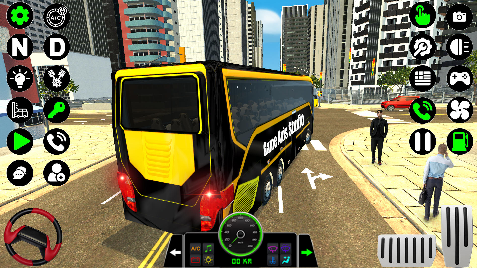 Screenshot 3 of Bus Parking Games Coach Bus 