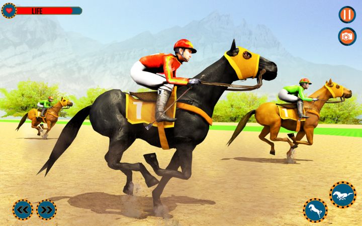 Jogo de corrida de cavalos versão móvel andróide iOS apk baixar