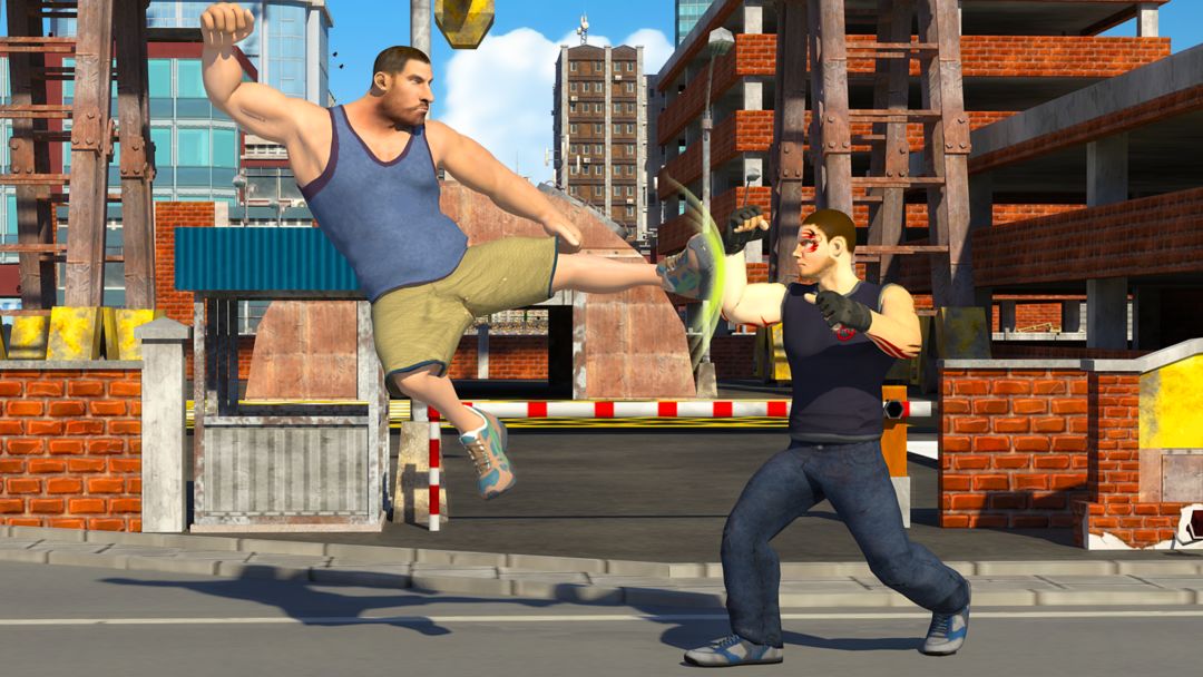 Big Man 3D: Fighting Games ภาพหน้าจอเกม