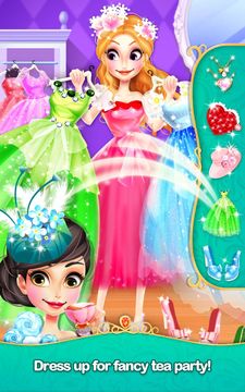 Princess Tea Party Salon Game Screenshot
