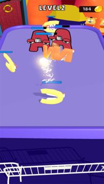 Captura de Tela do Jogo Lore 3D : Merge Alphabet