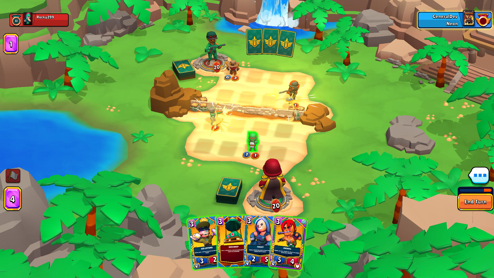 Screenshot 1 of Trận đấu giữa các đối thủ: Card Battler 