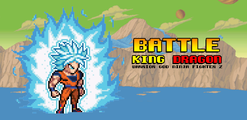 Banner of Batalha Rei Dragão Guerreiro Deus Ninja Fighter Z 