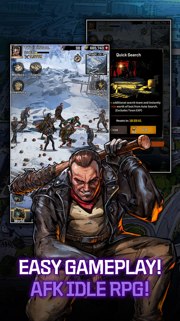 The Walking Dead: All-Stars screenshot game