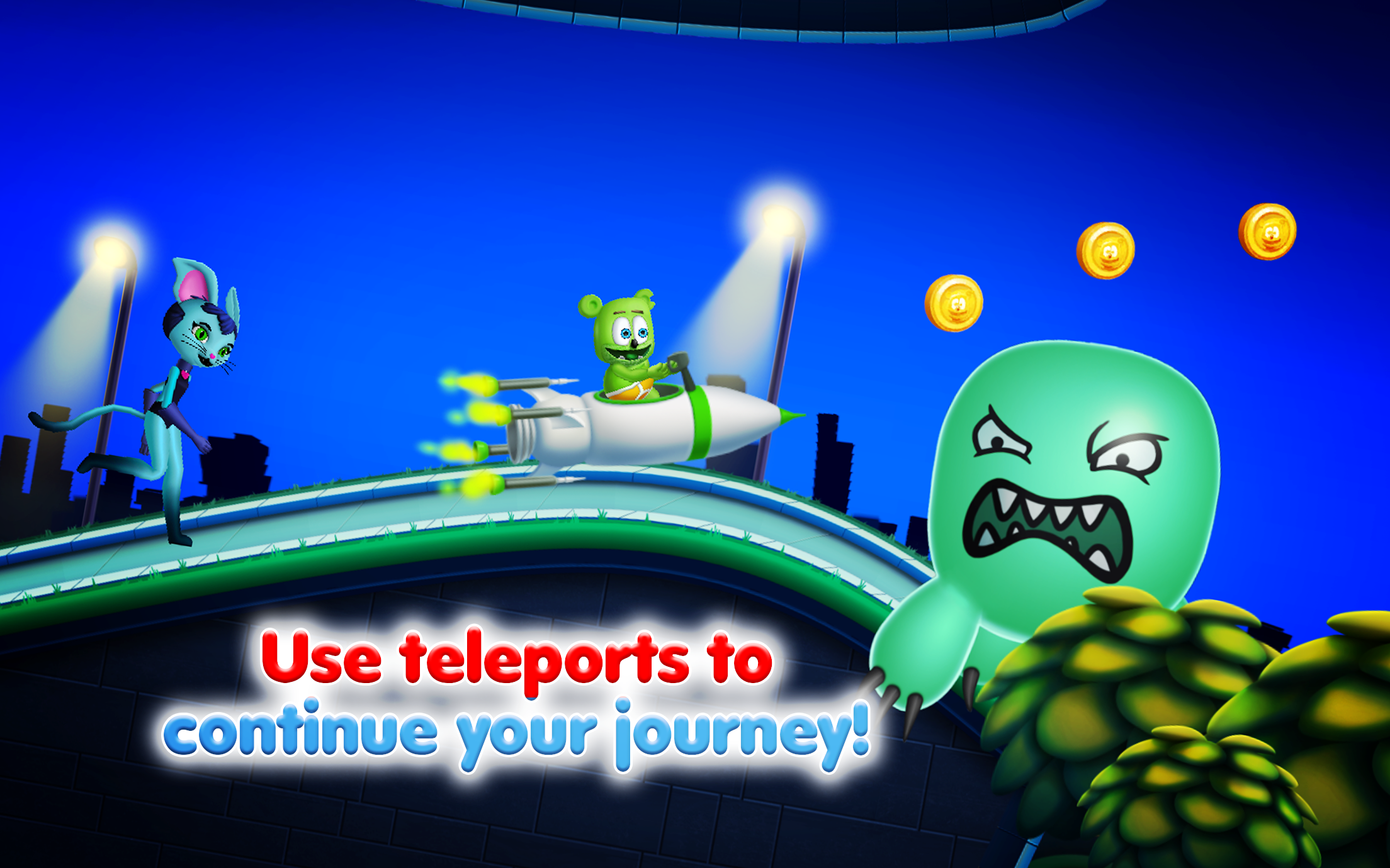 GummyBear and Friends speed racing 遊戲截圖